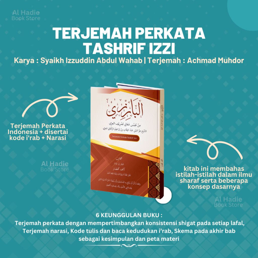 Terjemah Perkata Kitab Amsilati Tasrifiyah, Terjemah Perkata Tasrif Al Izzi, Terjemah Tasrif Al Izzi