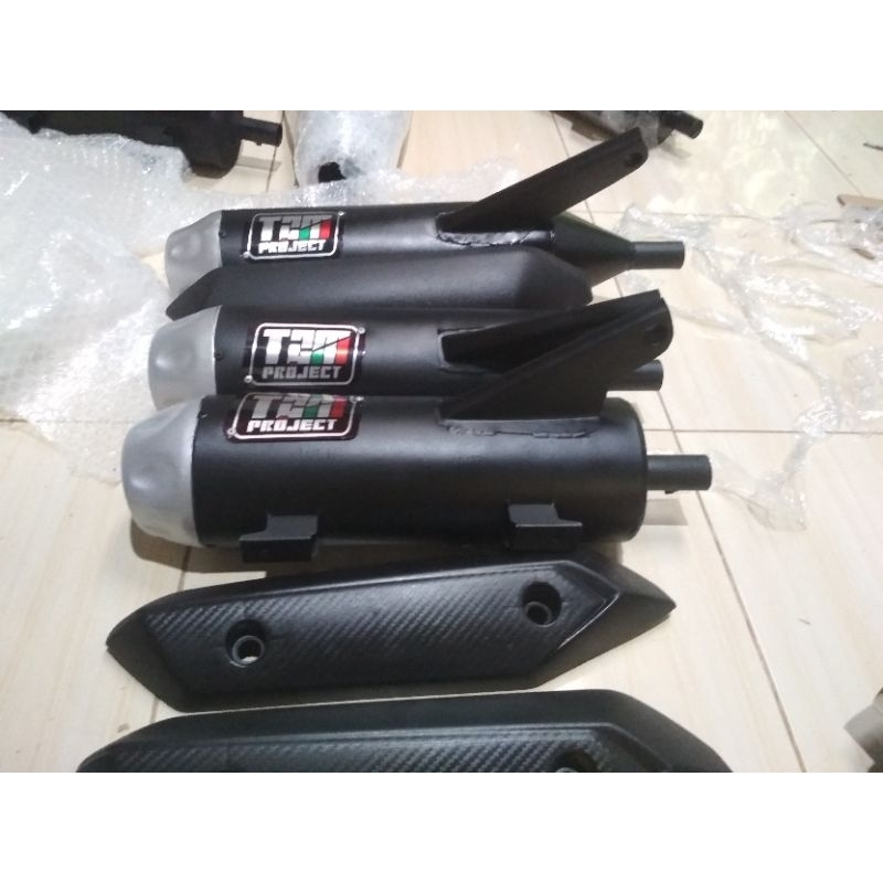KNALPOT COPY TZM PROJECT RACING VARIO 125 150 160 LED OLD NEW VARIO 110 KARBU FI SUARA NGEBAS ADEM N