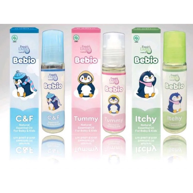 Bebio By Fresh Care Essential Oil 9ml - Flu Pilek Batuk Gatal Perut Kembung Bayi Anak