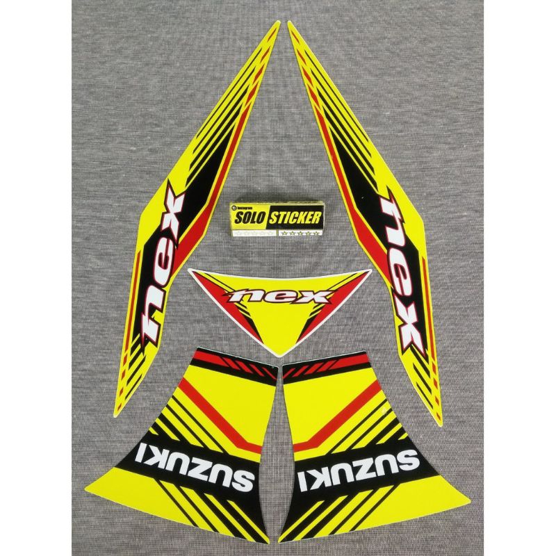 striping sticker lis SUZUKI NEX 2014 NEX LAMA NEX OLD NEX 2014 LAMA NEX