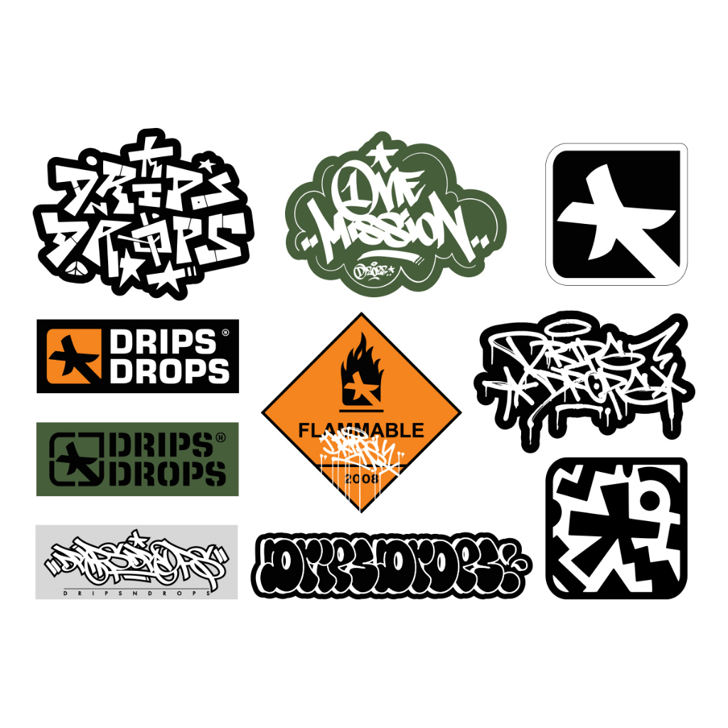 

Dripsndrops Sticker Pack Alpha Star