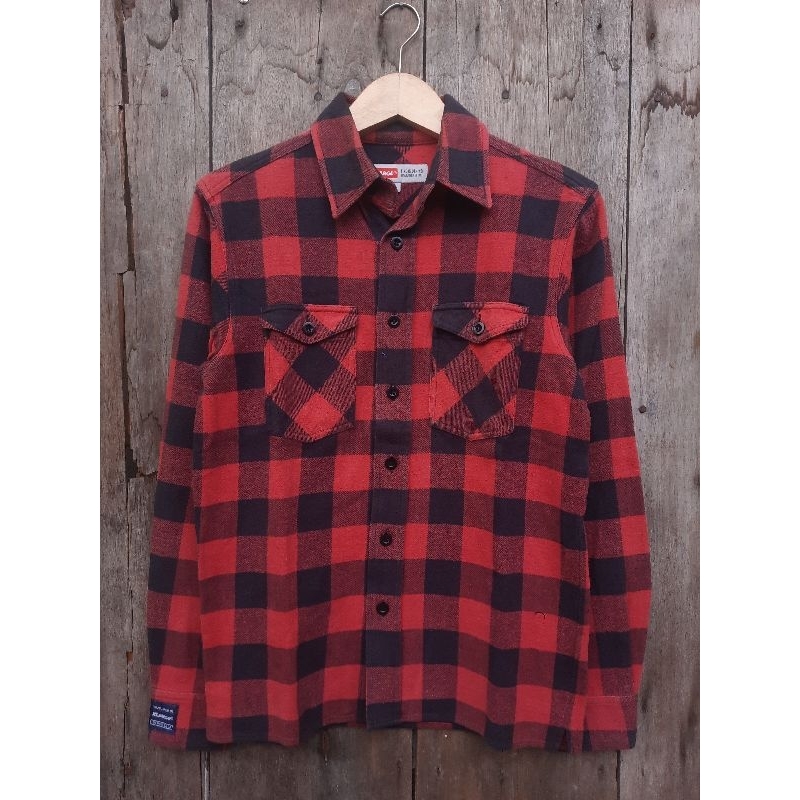 kemeja flanel xlarge size S