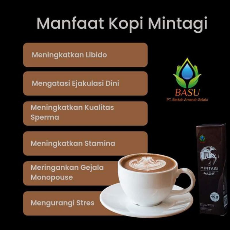 

KOPI MINTAGI STAMINA KESEHATAN