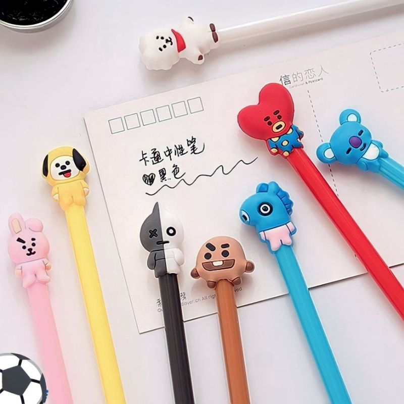 

Pulpen Gel Karakter BT21