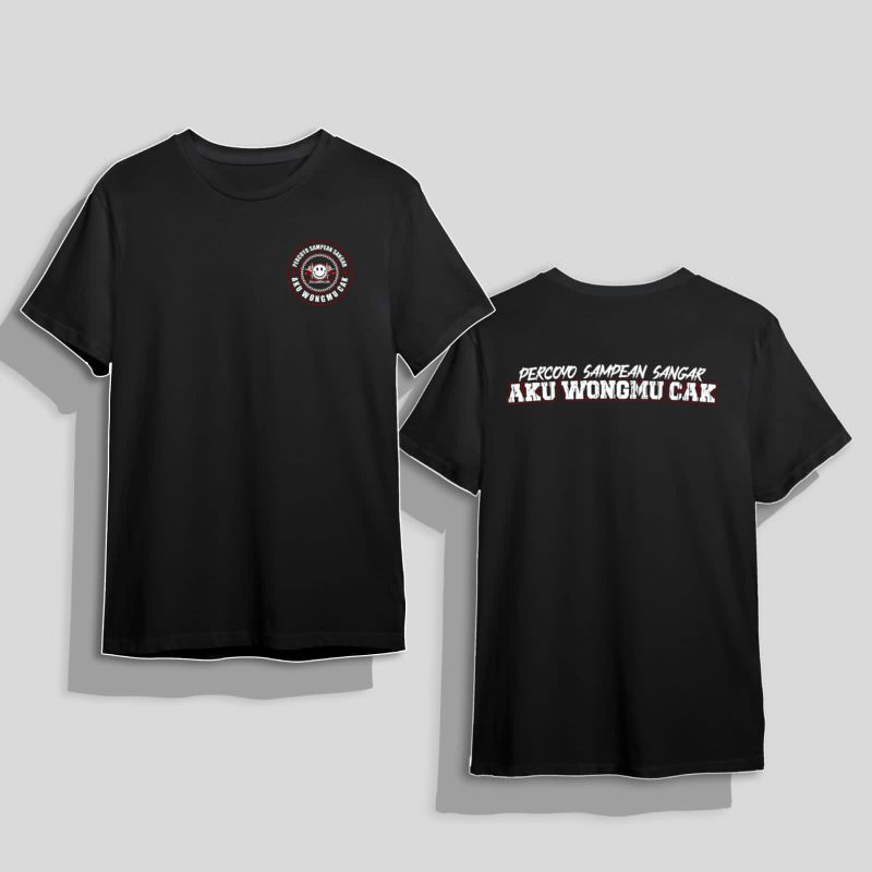 KAOS, HODIE AKU WONGMU CAK DESAIN TERBARU BAHAN PREMIUM SABLON PLASTISOL KUALITAS TERBAIK NYAMAN UNT