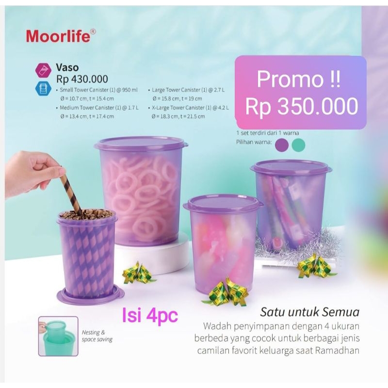Toples set Vaso Set Moorlife