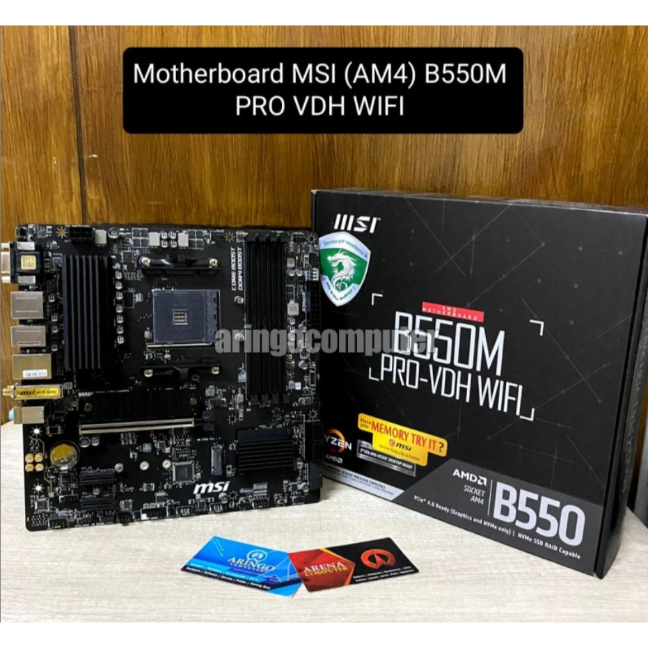 Motherboard MSI (AM4) B550M PRO VDH WIFI
