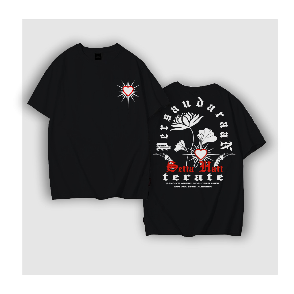 PSHT Kaos psht kaos setia hati baju pencak silat  Warga PSHT SRIKANDI Kaos katun