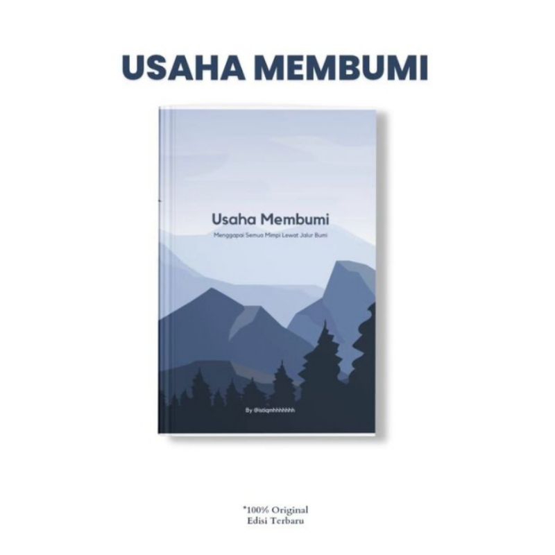 

BUKU USAHA MEMBUMI EDISI TERBARU BY ISTIQOMAH