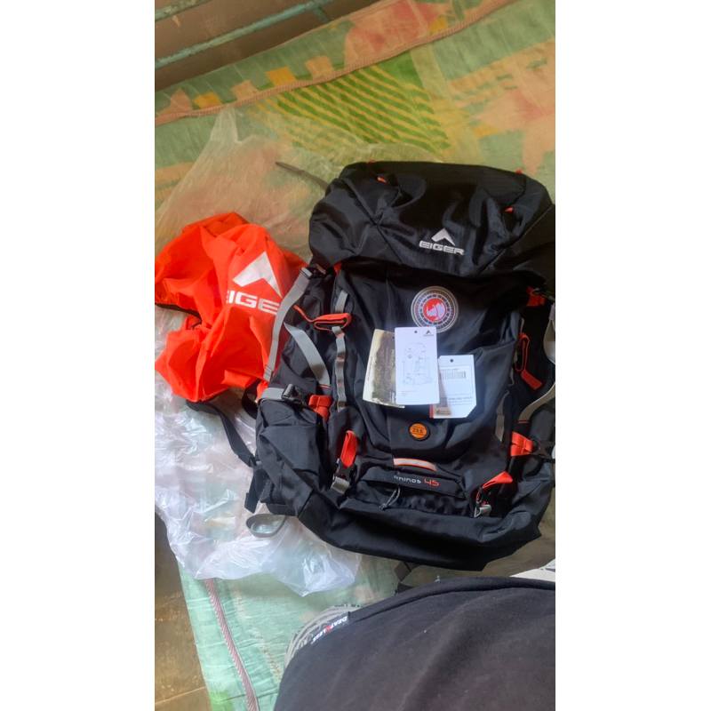 tas carrier eiger 45L second 1x pake