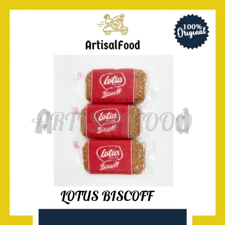 

(ECER 5 PCS) LOTUS BISCOFF biskuit