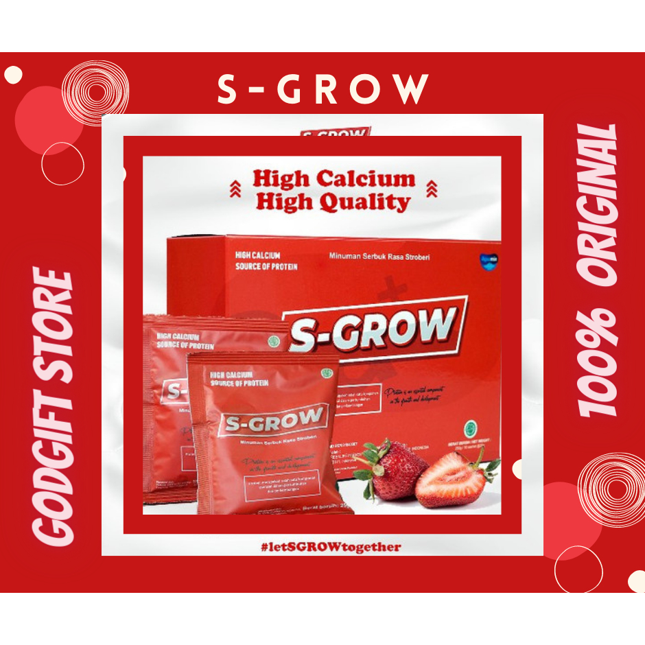 

S-GROW PENINGGI BADAN PAKET HEMAT HINGGA 100RIBU! | JAMINAN 100% ORIGINAL!!!