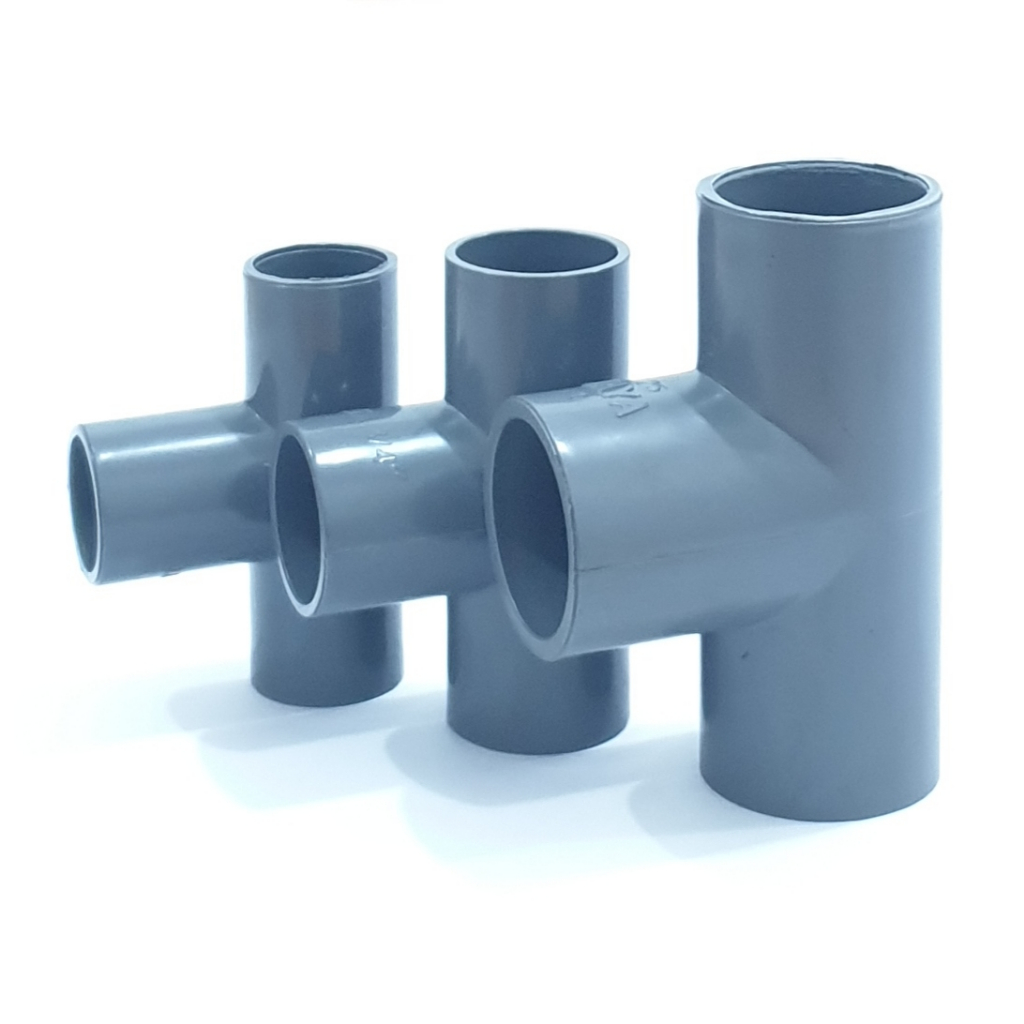Jaya ORI Tee T Pipa Air (1/2") (3/4") (1") TS PVC / T Pipa Air (1/2) (3/4) (1) Inch