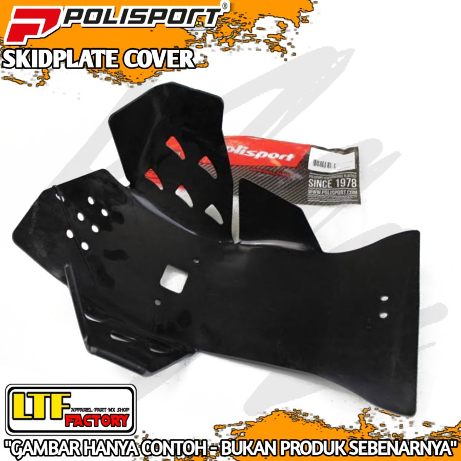 HONDA CRF 250 450 R 2009 2010 2011 2012 2013 2014 2015 2016 2017 - POLISPORT Skidplate Skid Plate En
