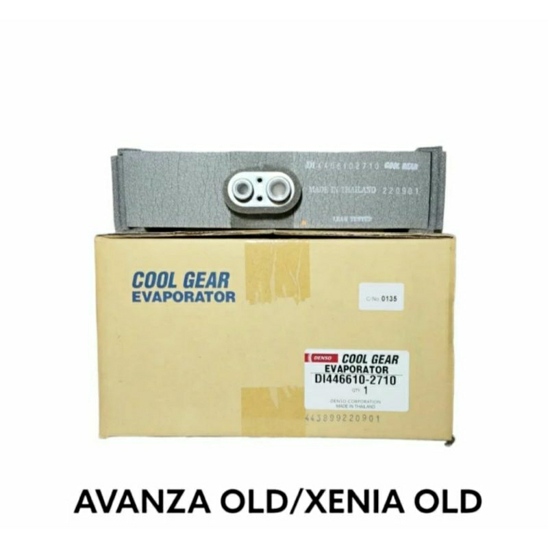 EVAPORATOR AC TOYOTA AVANZA LAMA XENIA RUSH DAN TERRIOS LAMA DENSO CG ASLI
