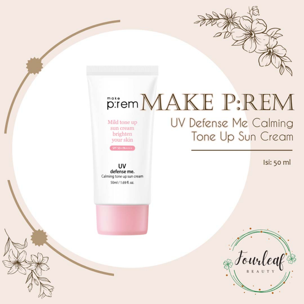 MAKE P:REM MAKE PREM UV Defense Me Calming Tone Up Sun Cream - 50 ml