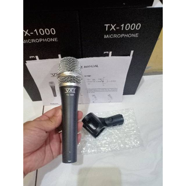 Mic VXT TX1000 TX 1000 TX-1000 Kabel Mic Plus Holder Original