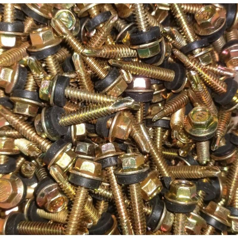 Loonagranit Harga/Bungkus Isi 50Pcs / Baut Ruping / / Sekrup Roffing 2Cm 2,5Cm 3Cm 4Cm 5Cm 7Cm 10Cm