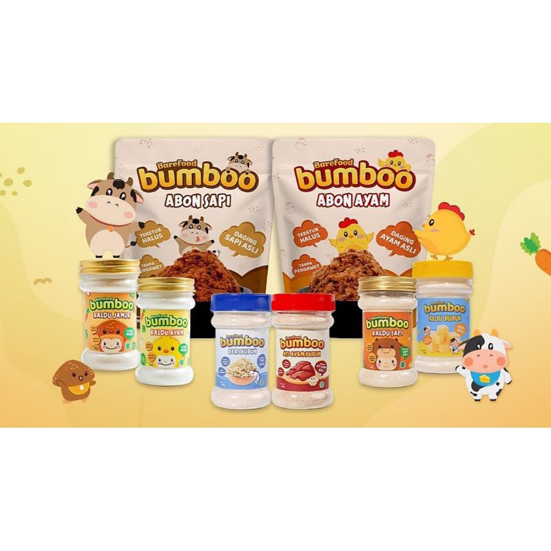 

Barefood Bumboo Bubuk Asli MPASI Anak Non MSG 75g,80g,90g