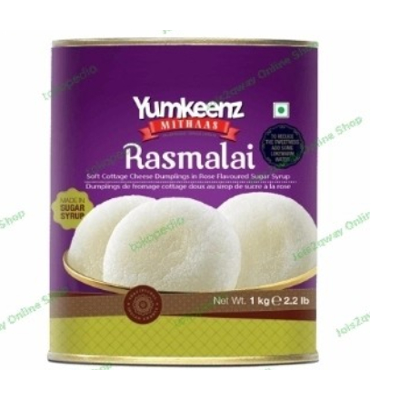 

Manisan India Yumkeenz Rasmalai 1kg /makanan Khas India /Makanan Impor