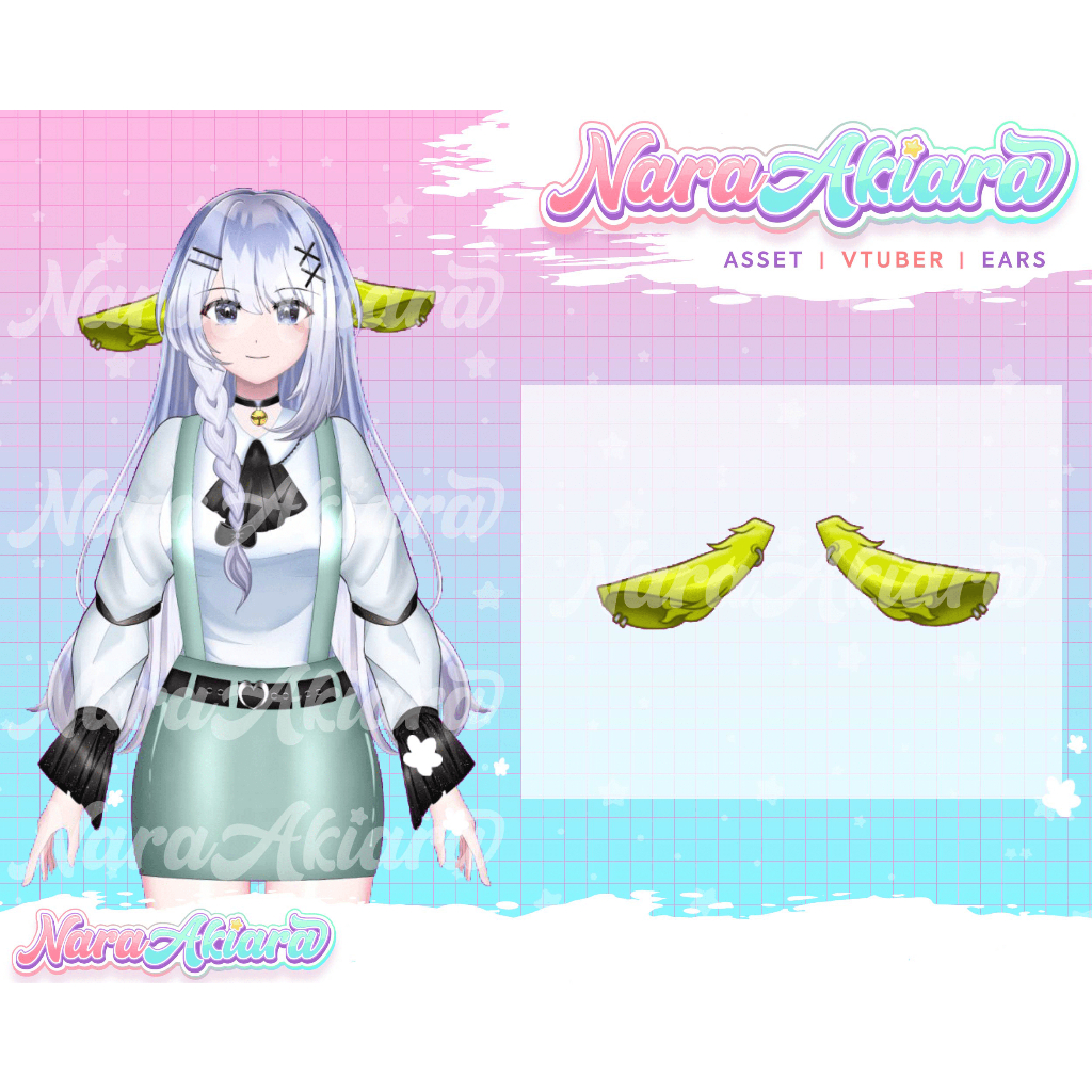 Telinga 2D untuk Vtuber Buat Penonton Anda Takjub, Aset Vtuber Shopee, Streamer Gear, Perlengkapan S