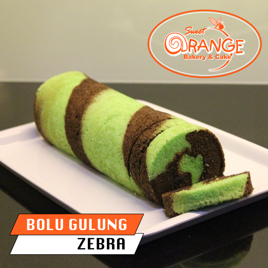 

[BEST SELLER] BOLU GULUNG ZEBRA - SWEET ORANGE BAKERY & CAKE