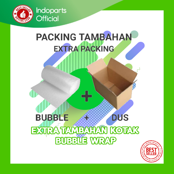 

EXTRA TAMBAHAN KOTAK BUBBLE WRAP BIAR PACKINGAN LEBIH AMAN