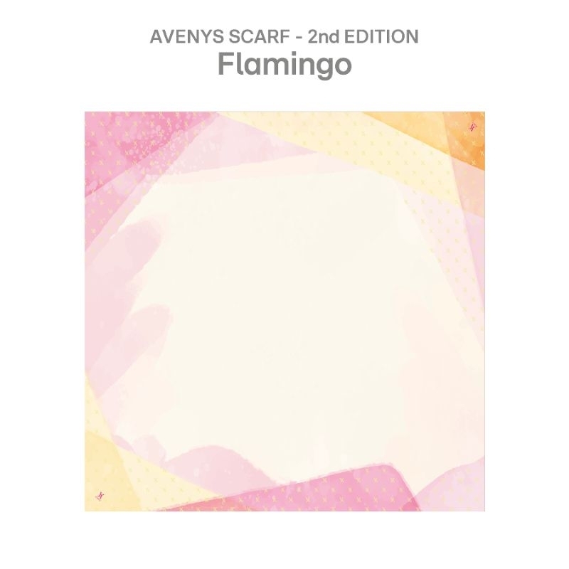 Avenys Scarf Flamingo