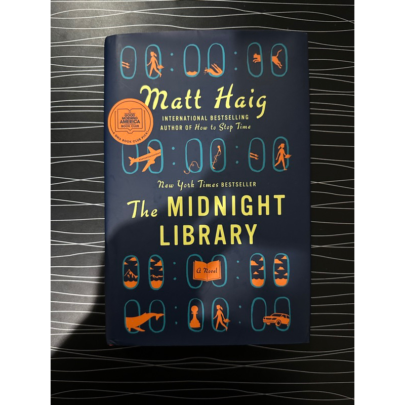 BOOKED The Midnight Library Matt Haig Preloved English Hardcover Original