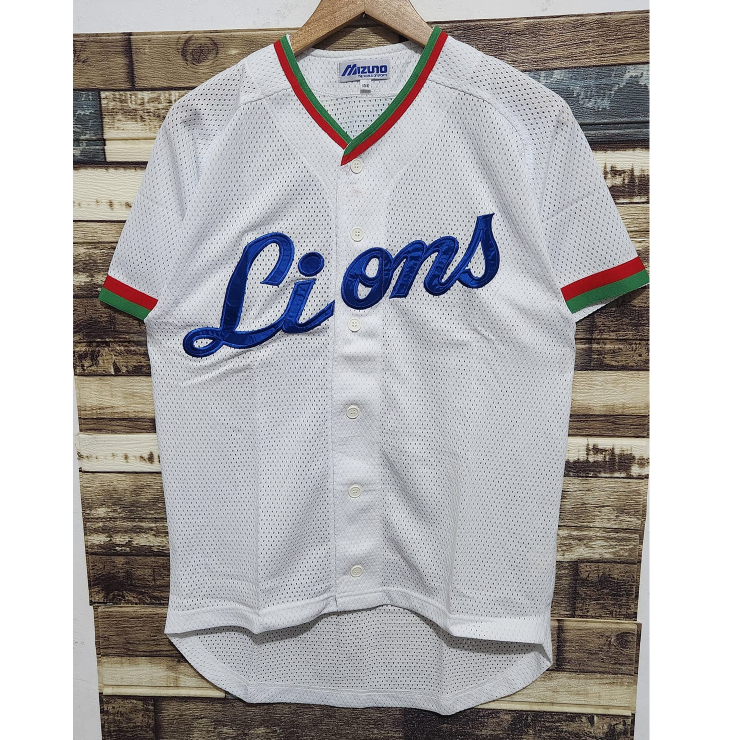 Jersey Baseball LIONS Mizuno Original ( Size M  )