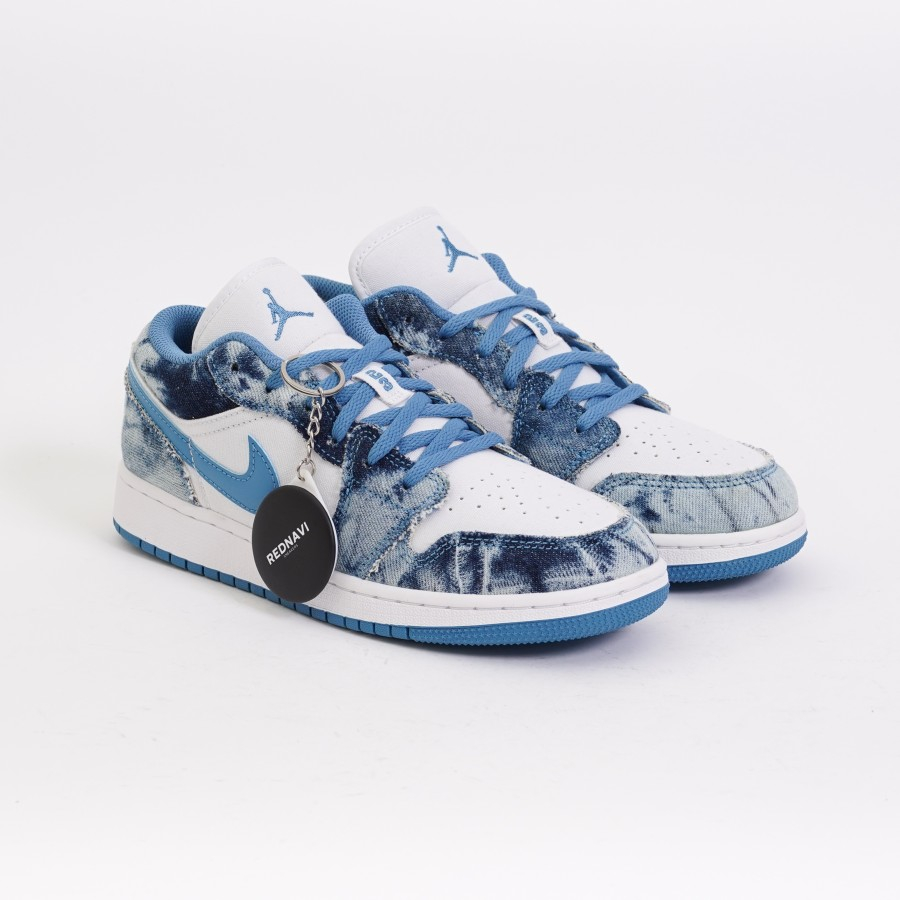 Nike Air Jordan 1 Low GS Washed Denim Original