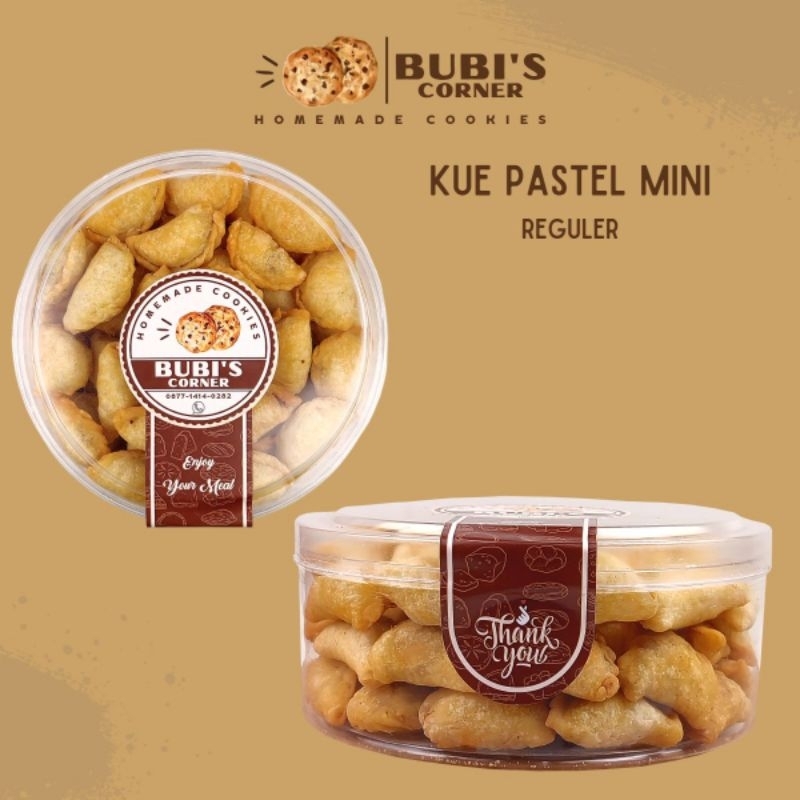 

Bubis Corner Pastel Mini Pastel Renyah Pastel Abon Mini Toples Reguler