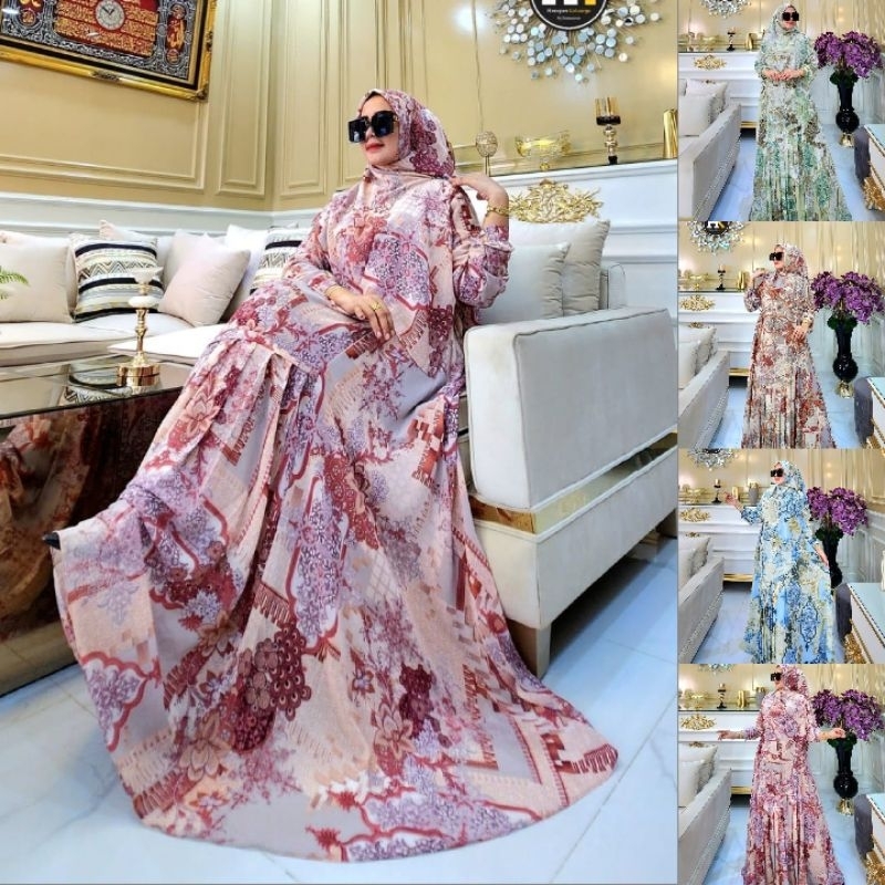Dress Gamis Set KEJORA SET CRAF SERIES By HK Dermawan / TZY. Olshop