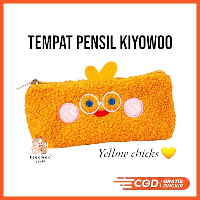 

TEMPAT PENSIL BULU POUCH ALAT TULIS KOREA LUCU PENCIL CASE ZIPPER