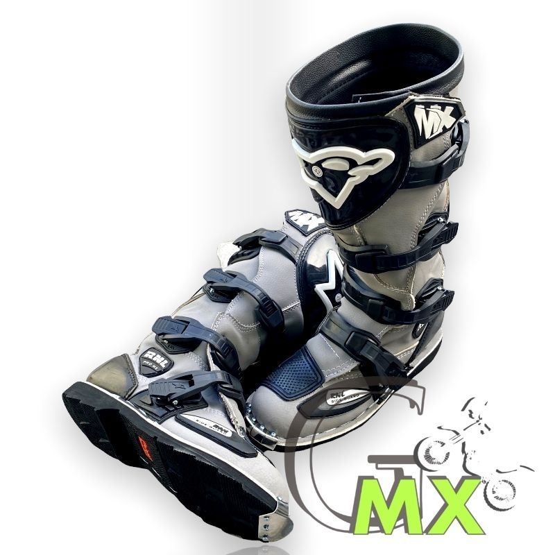 SEPATU TRAIL MOTOCROSS GRASTRACK RNL RACING PRODUCT ORIGINALS ABU-ABU