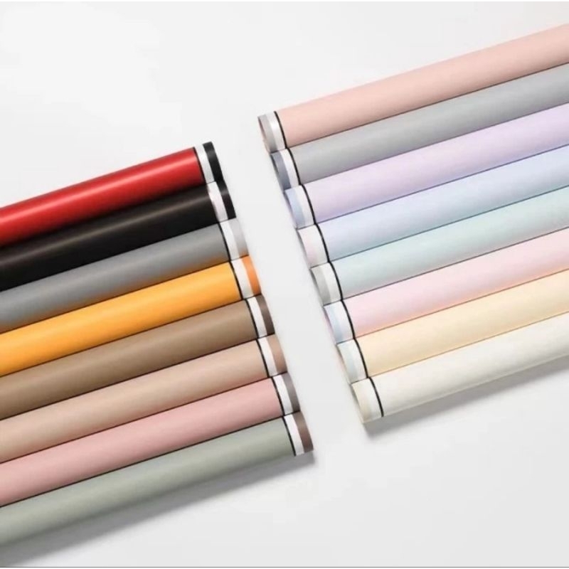 

Cellophane Double Color Line/Kertas buket double line