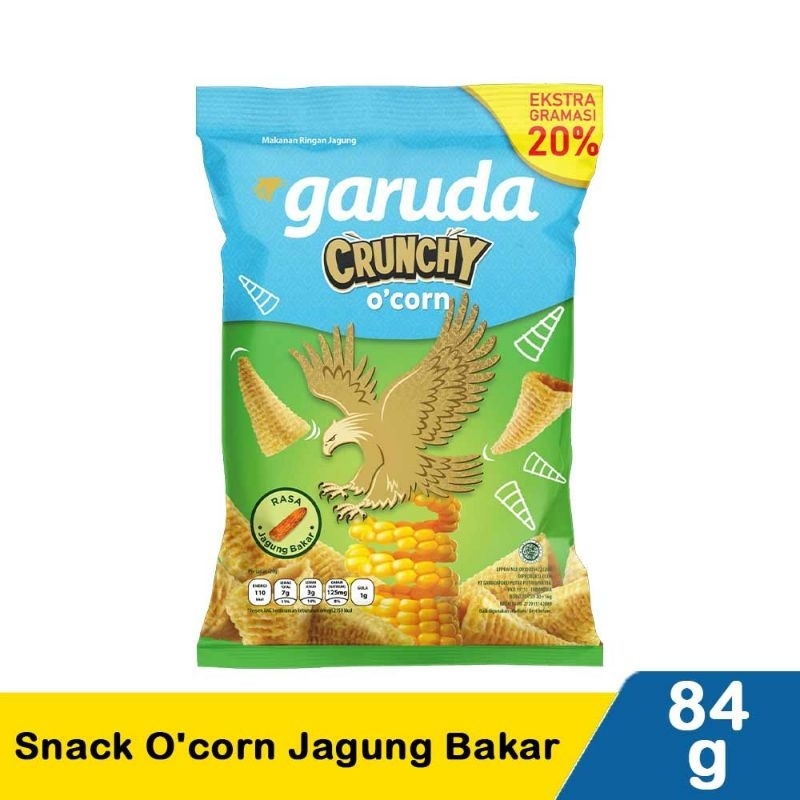 

Garuda Snack O'corn Jagung Bakar 84G