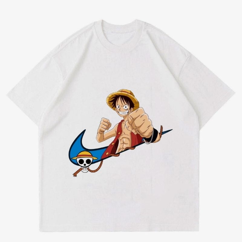 TSHIRT ANIME ONE PIECE LOGO NIKE | KAOS ANIME ONE PIECE LOGO NIKE