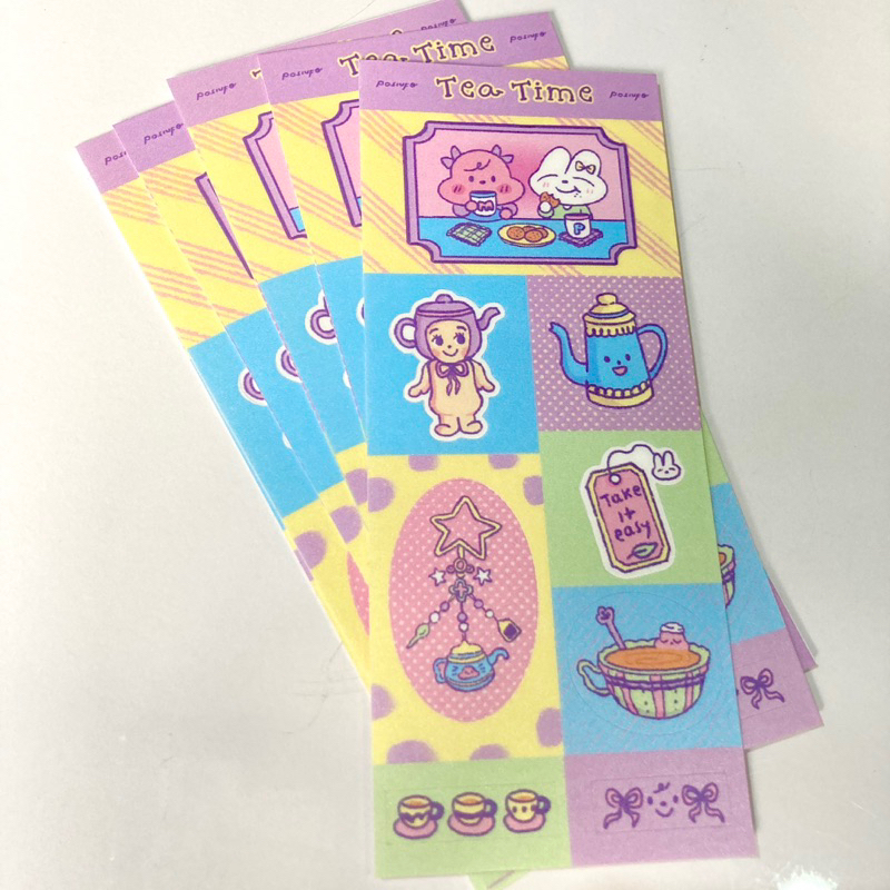 

Tea Time Sticker sheet by Posiufo