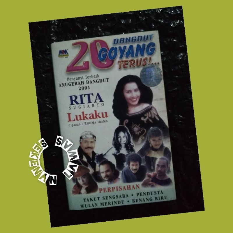 Kaset Pita 20 Dangdut Goyang Terus /Rita Sugiarto, Muchsin Alatas, Hamdan ATT dkk