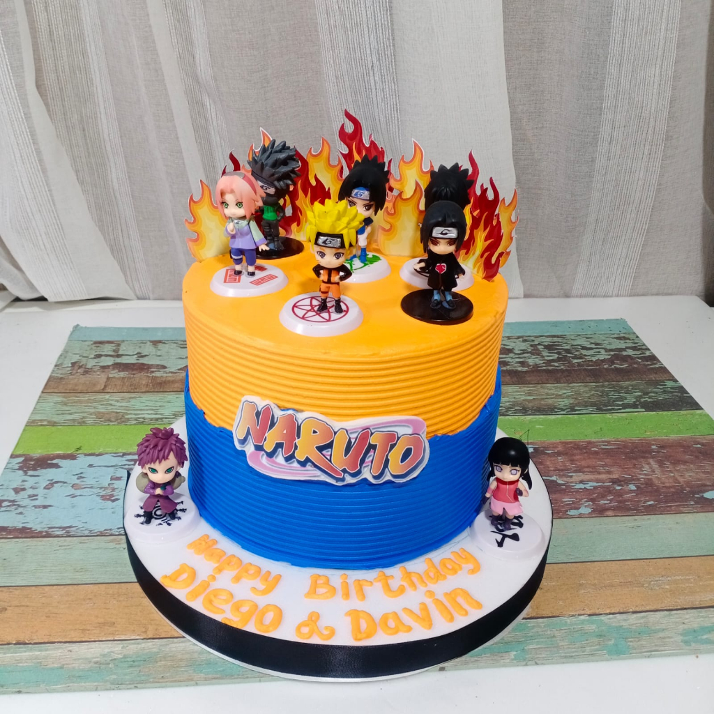 

BIRTHDAY CAKE | TEMA NARUTO