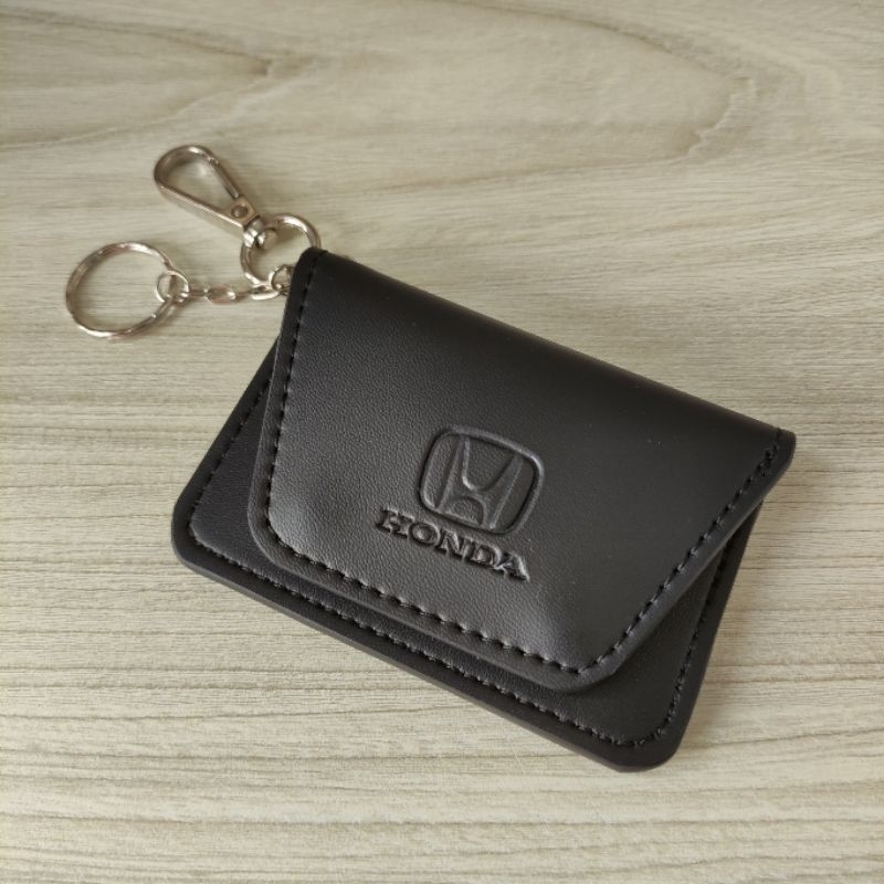 gantungan kunci dompet stnk motor mobil honda
