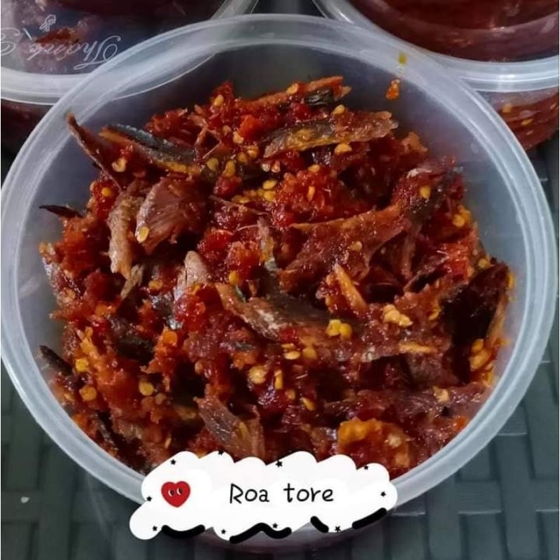 

Sambal Roa Tore 125gram