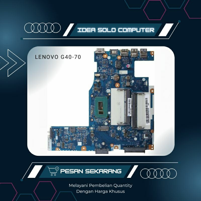 Motherboard Mobo Mesin Mainboard Laptop Lenovo G40 70