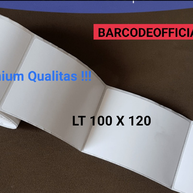 

Label Thermal 100 x 120 ,1"Core, 500pcs,Resi Alamat+Inventory, Premium
