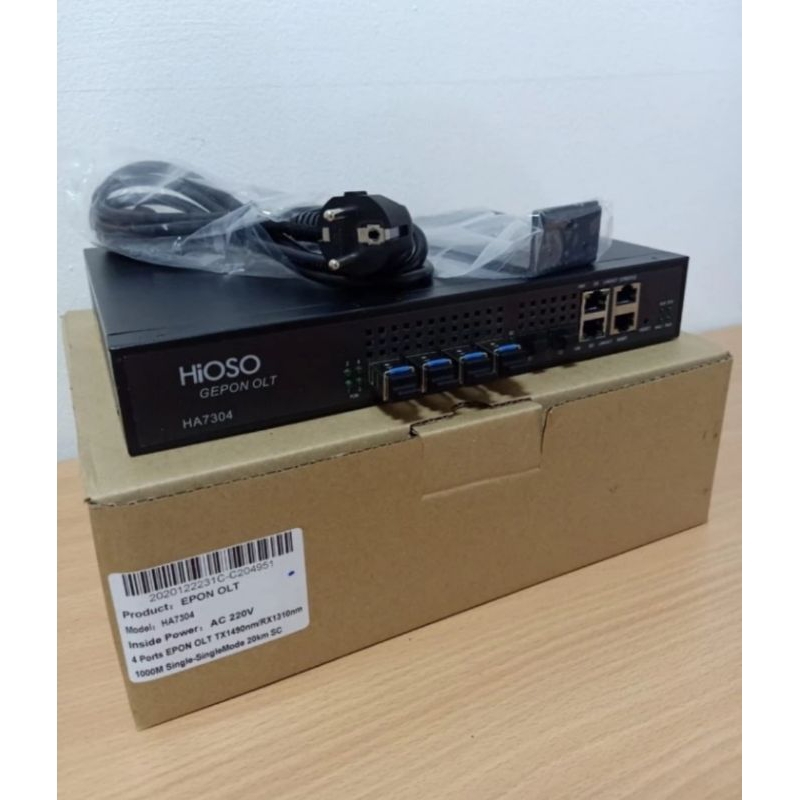 hioso 4 pon HA 7304 + sfp
