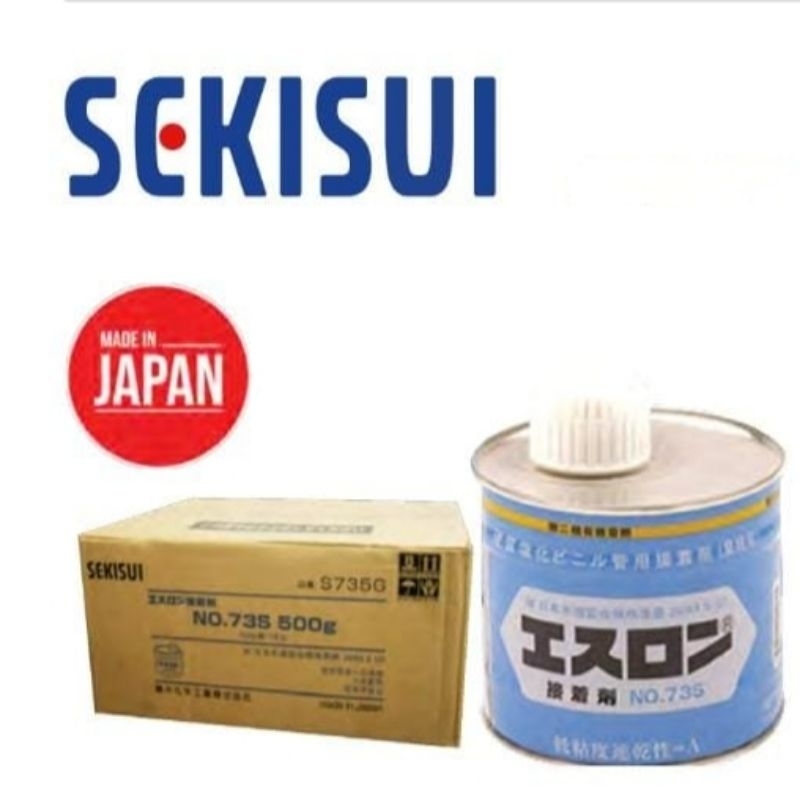 Lem Pipa PVC Submersible Made In Japan N0 73S SEKISUI RUCIKA 500 ml