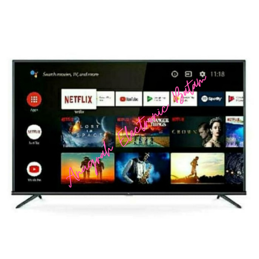 COOCAA LED 50 INCH 50CUC7500 Android 10 Smart TV 4K UHD BATAM