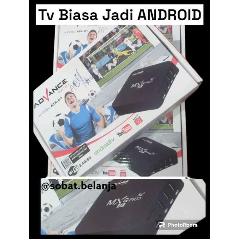 ADVANCE Tv Box | Youtube TV Android | Receiver TV / Garansi 1 Bulan