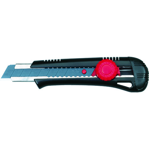

KDS cutter knife black screw lock L with sharp black blade total length 152mm L-19B